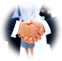 Business handshake